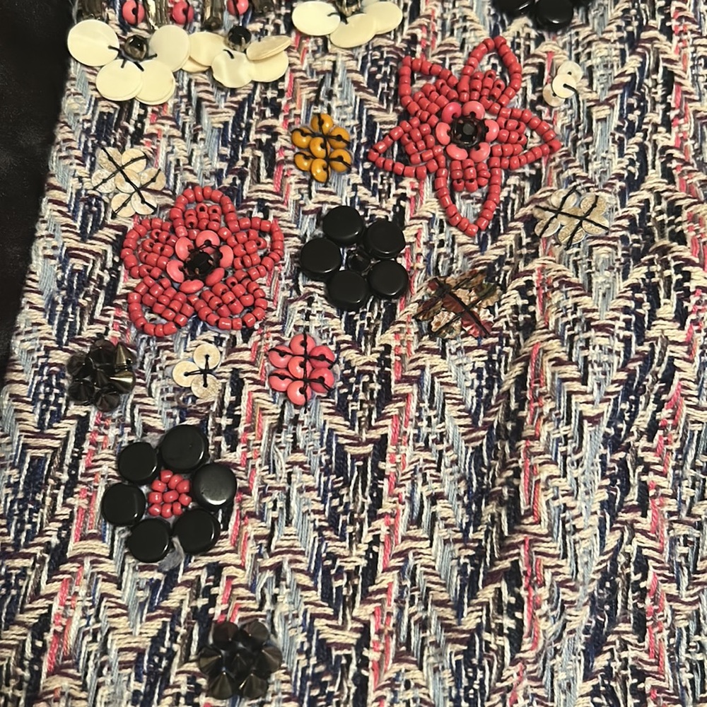 Summer of love beaded woven lady jacket - Picture 7 of 7